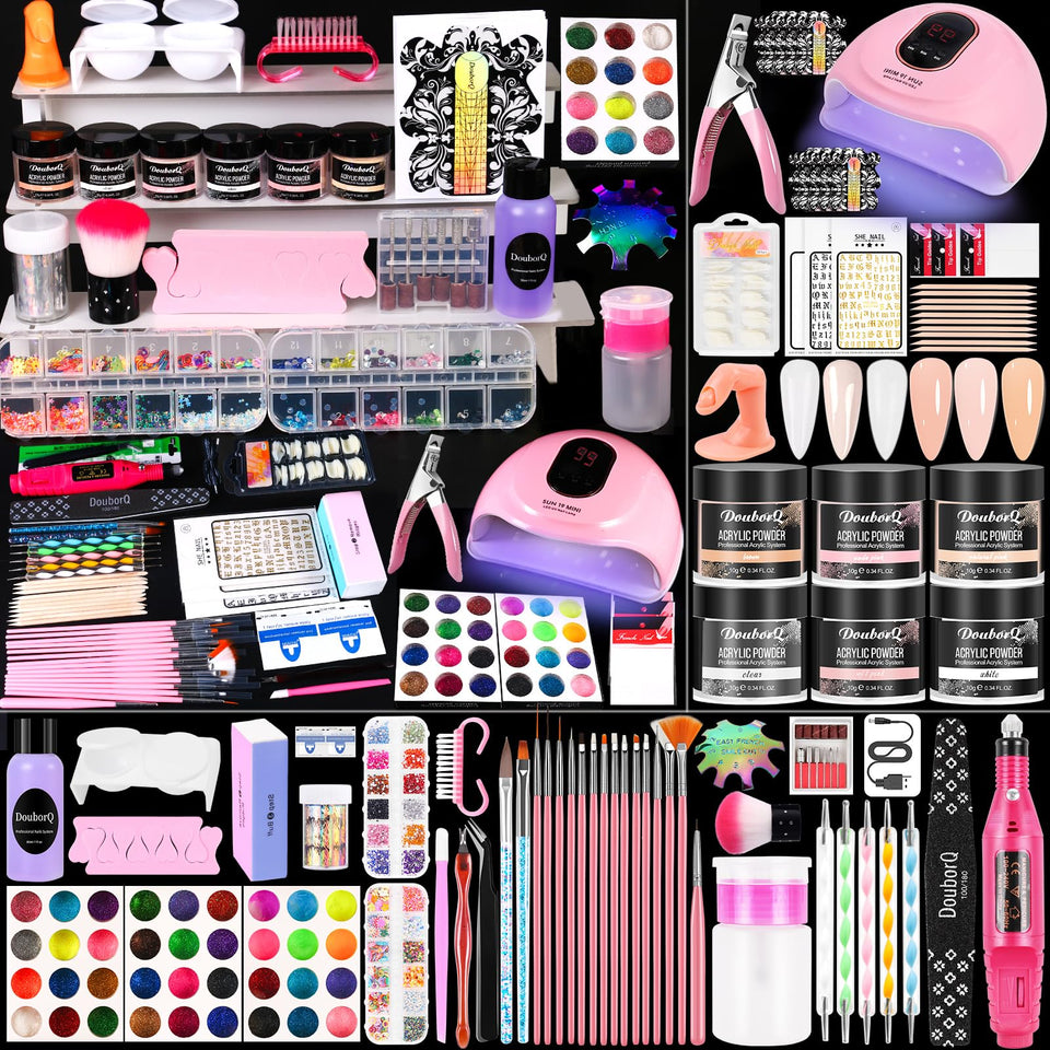 DouborQ complete kit front packaging showing included tools and benefits for beginners