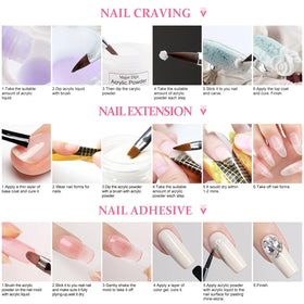 DouborQ LED light with finished manicure, faster curing and glossy finish