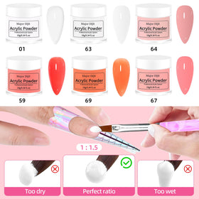 DouborQ UV lamp curing a nail to speed drying and strengthen finish