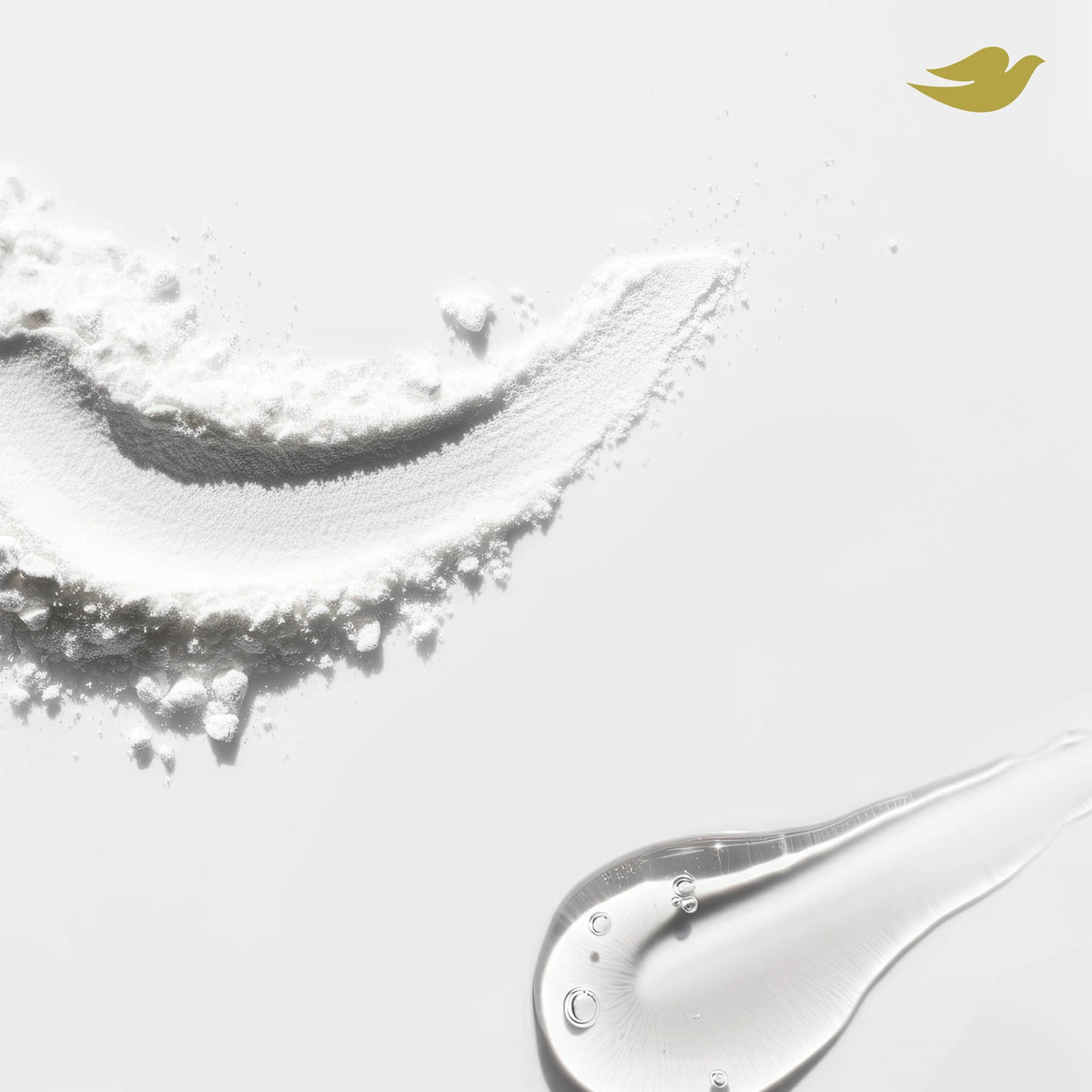 Dove Advanced dry shampoo applied at roots showing instant volume and refresh benefit
