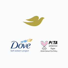 Dove Advanced dry shampoo size comparison next to passport for travel convenience benefit