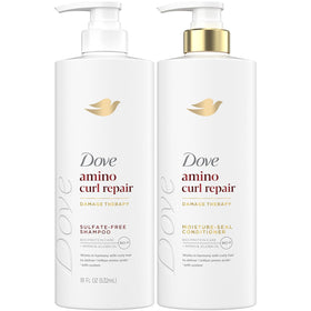 Dove front packaging showing set and clear repair benefits