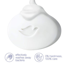 Dove bar placed in bathroom setting illustrating daily routine use