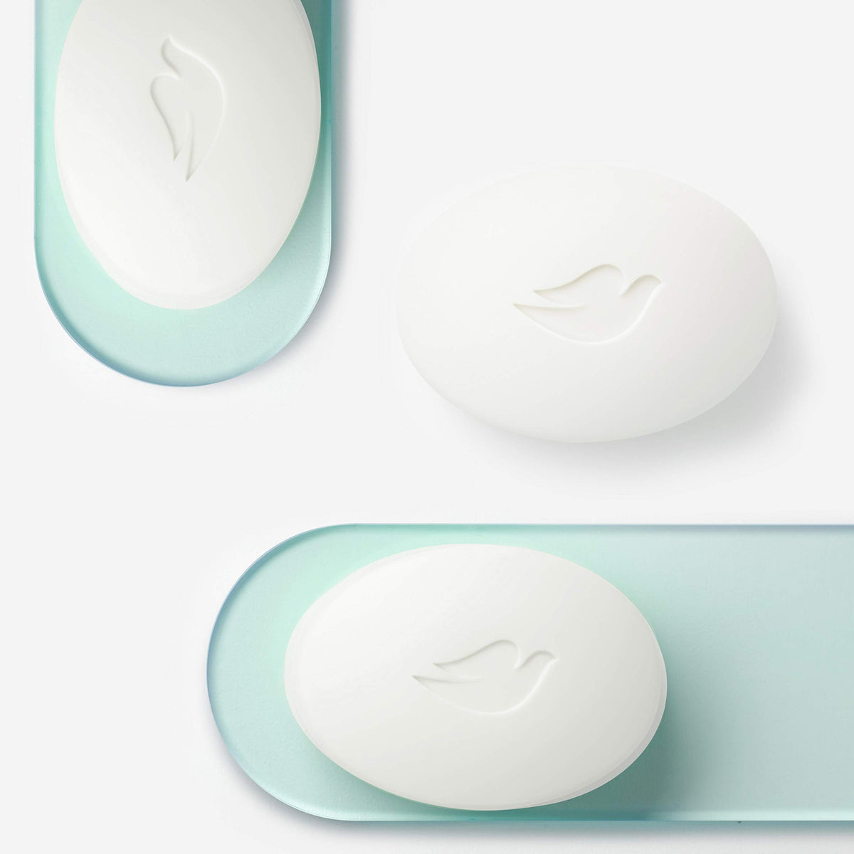 Dove ingredients label close-up highlighting hypoallergenic formulation
