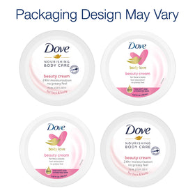 Dove in-use hand application demonstrating quick absorption and smooth skin