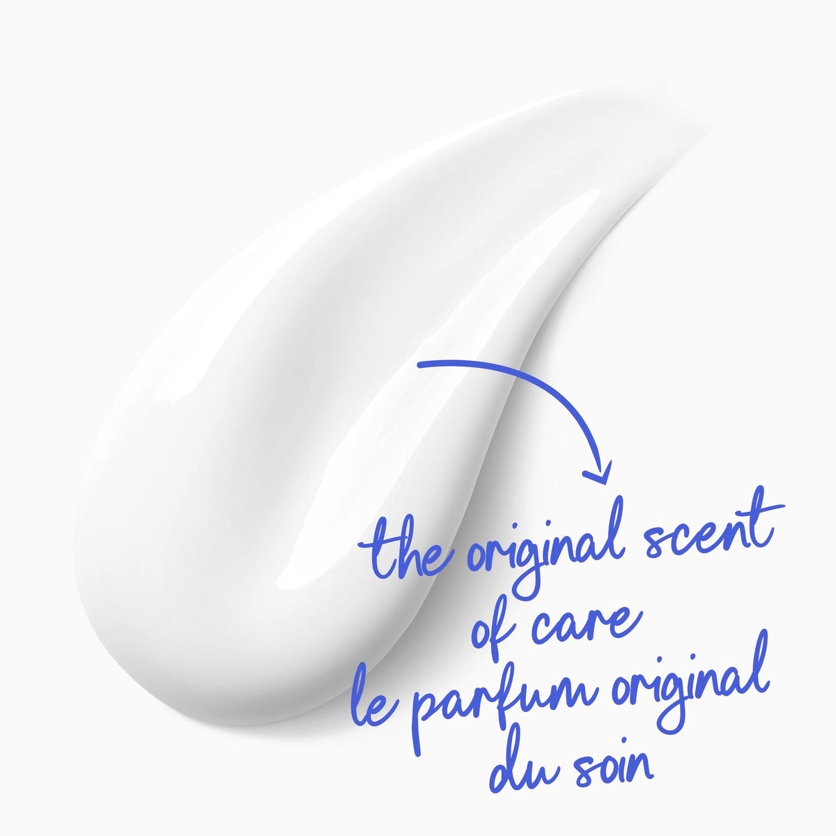 Dove bottle scale with hand demonstrating 34 oz size and family-friendly value