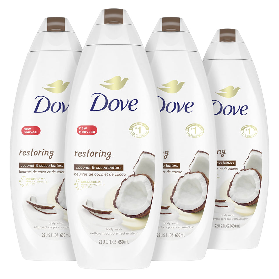 Dove front packaging 22 oz showing product and nourishing appeal