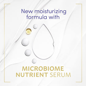 Dove label and ingredients view highlighting gentle, skin-friendly formula