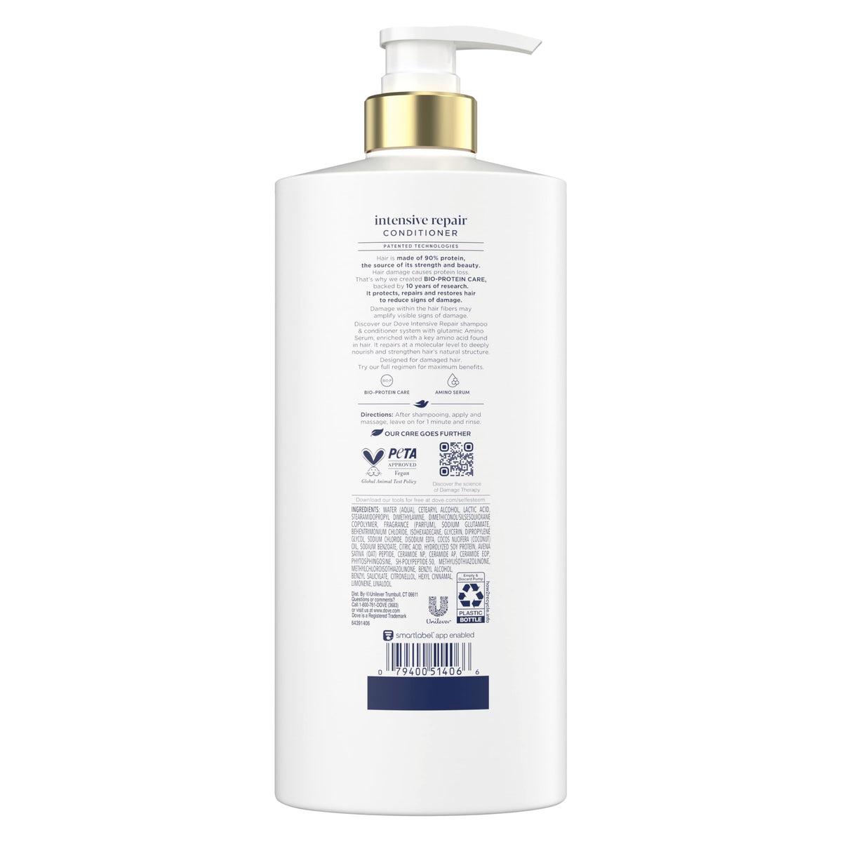 Dove pump nozzle closeup enabling easy dispensing for less mess and controlled use