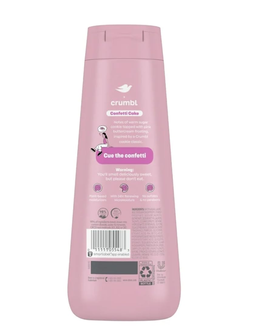 Dove pump dispensing foam lather, highlighting moisturizing cleanse benefit