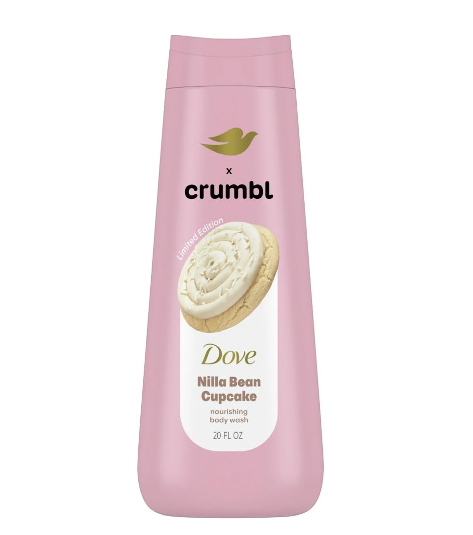 Dove Nilla Bean Cupcake front bottle showing label and 20 oz size for easy identification and shelf appeal