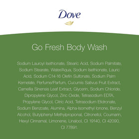 Dove being dispensed from bottle to hand demonstrating easy use