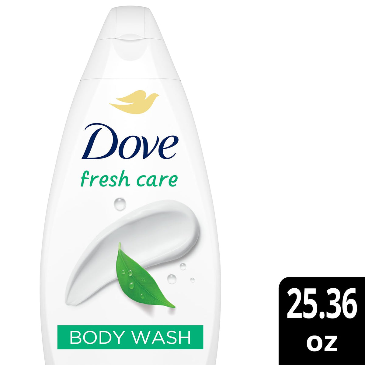 Dove Fresh Care creamy lather texture demonstrating gentle moisturization