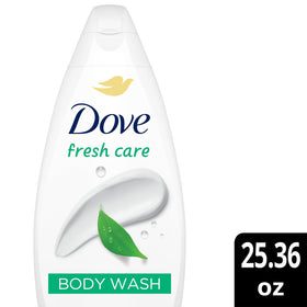 Dove Fresh Care creamy lather texture demonstrating gentle moisturization