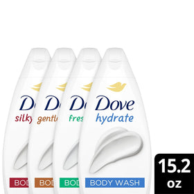 Dove Gentle Pamper dispensing soft lather demonstrating gentle cleansing