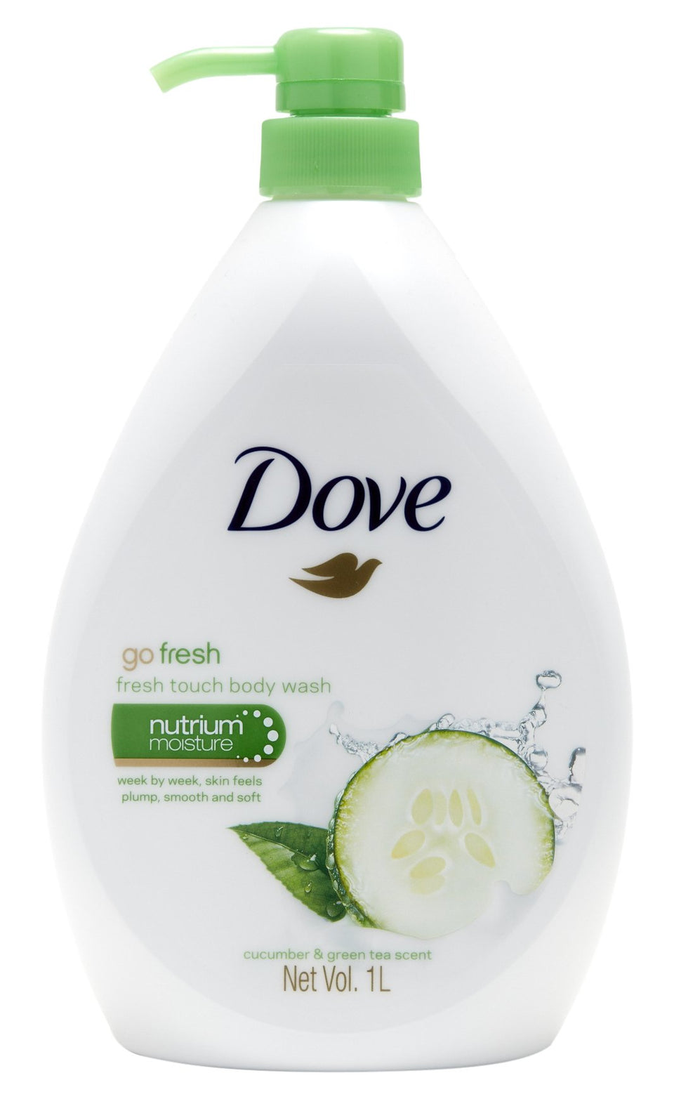 Dove Go Fresh front packaging showing brand and freshness benefit
