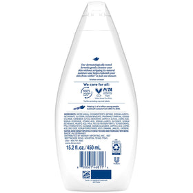 Dove hydrate pump closeup highlighting easy-dispense and convenience