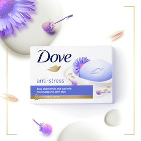 Graphic of plant-based cleanser ingredients by Dove emphasizing gentle formulation
