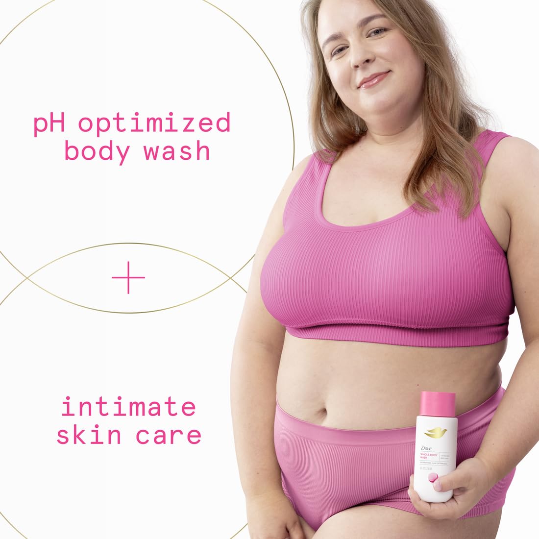 Dove intimate wash gentle foam texture demonstrating moisturizing feel on skin