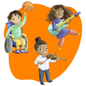 Dove kids product in bathroom lifestyle scene promoting playful bath routines