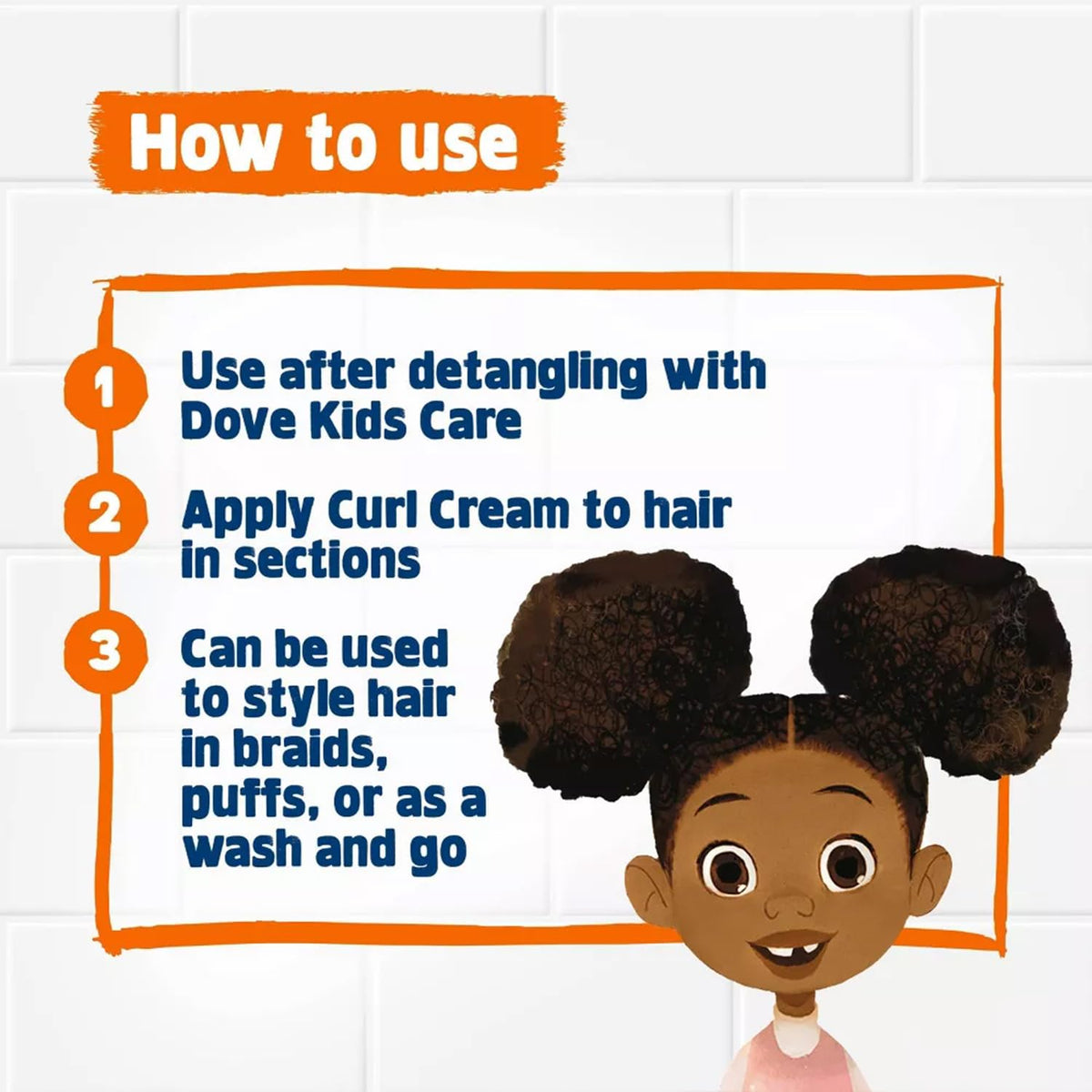 Parent applying Dove products in a washroom for gentle, tear-free baths