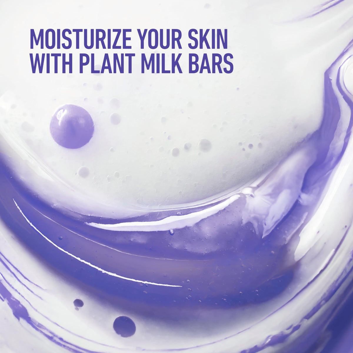 Dove ingredient label close-up highlighting plant-based macadamia milk benefits