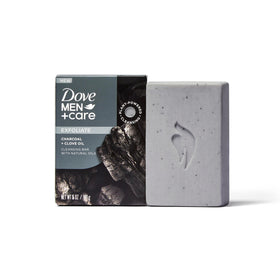 DOVE MEN + CARE four-pack arrangement for value and supply benefit