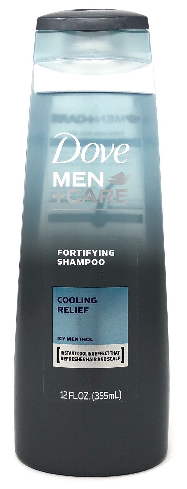Dove Men+Care close-up of icy menthol texture highlighting refreshing feel