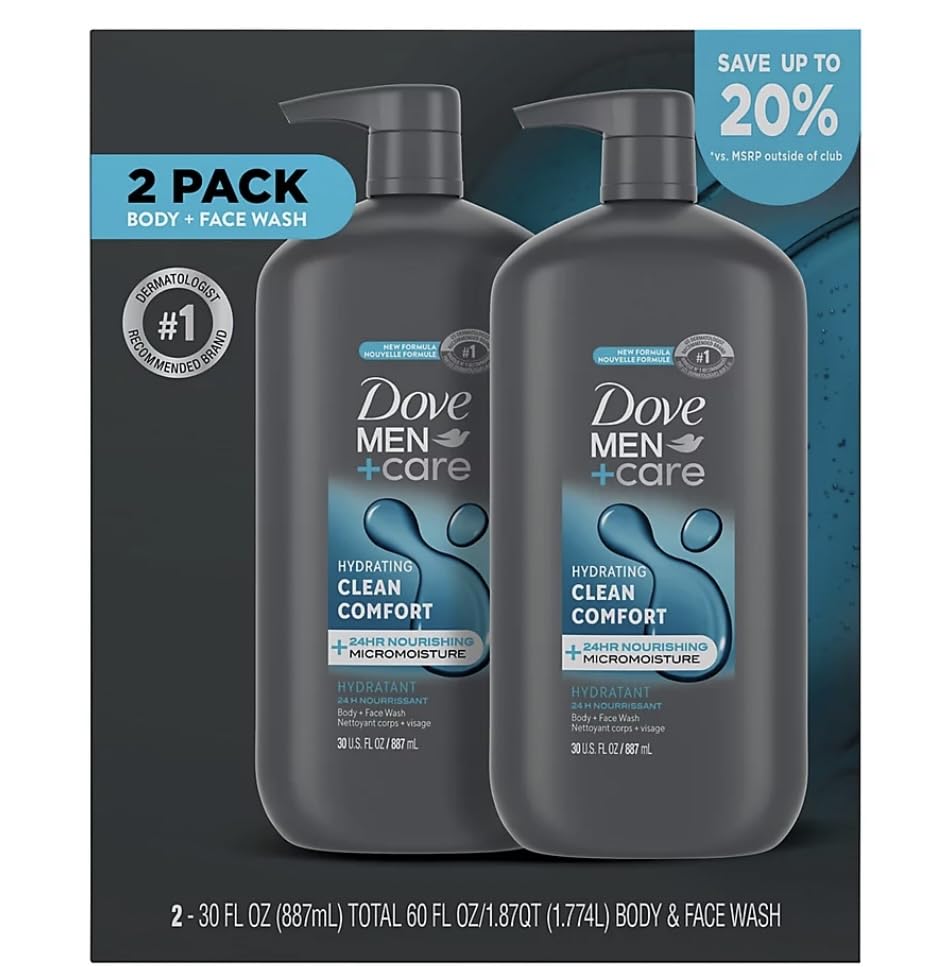 Dove Men+Care close-up of creamy foam texture delivering visible hydration