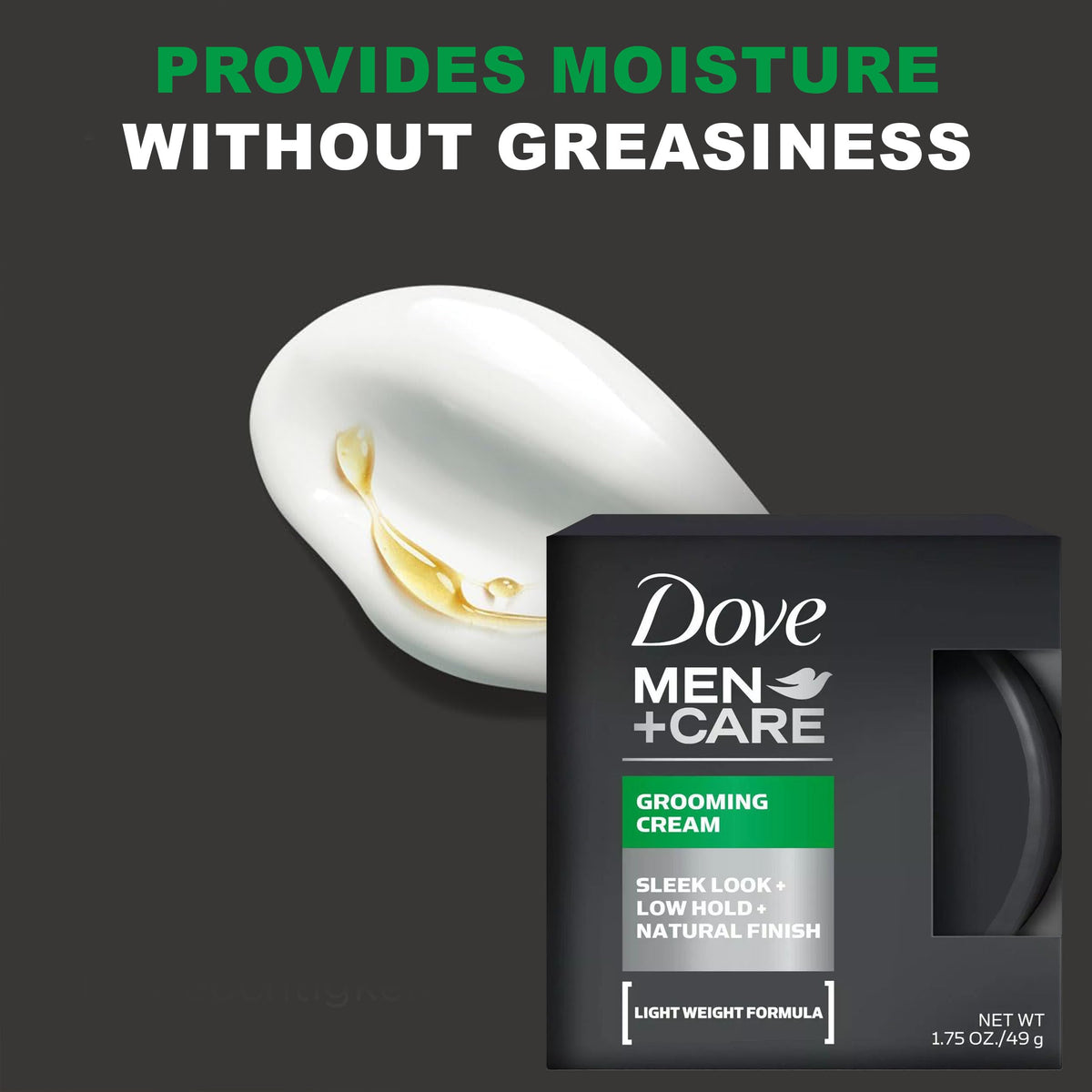 Dove Men+Care three-pack flatlay illustrating value and ready availability