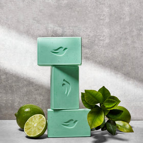Dove Men+Care lime and avocado ingredients visual signaling fresh scent