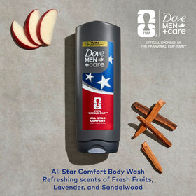 Dove Men+Care MicroMoisture gel texture closeup showing hydration droplets benefit