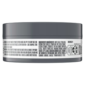 Dove Men+Care open jar close-up showing matte paste texture for easy styling benefit