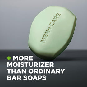 Bulk pack display of Dove Men+Care showing 18 bars for long‑lasting supply