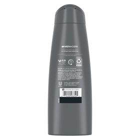DOVE MEN + CARE pouring product and lather that cleanses and refreshes scalp