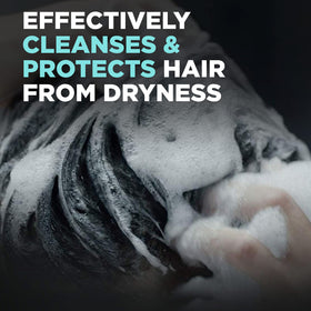 DOVE MEN + CARE paired with styling products for a complete grooming routine