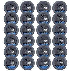 Dove Men+Care jar front view showing clean design and quick hydration
