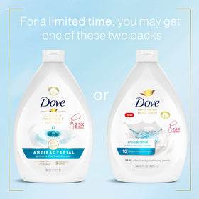 Dove pump top close-up revealing texture and easy dispensing benefit