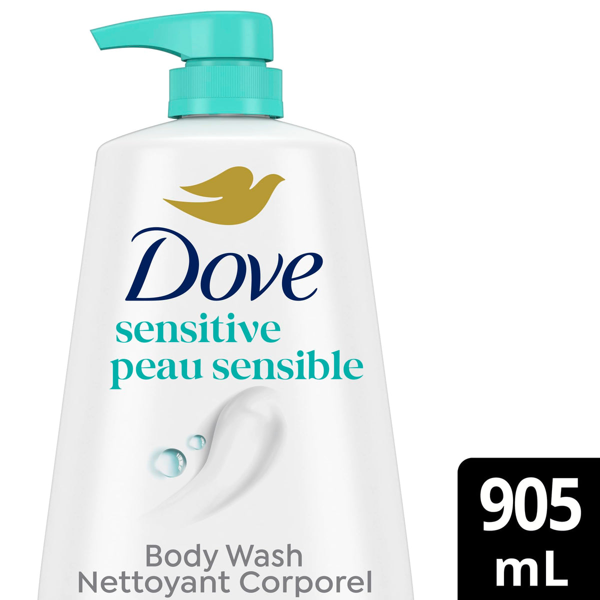 Dove close-up of creamy lather texture highlighting moisturizing formula