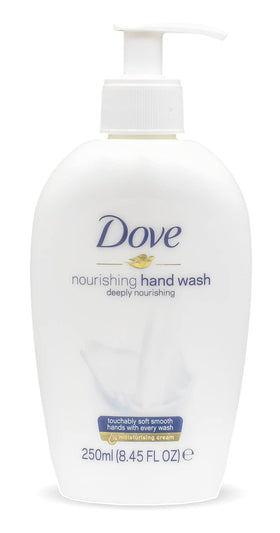 Dove Shea Butter & Warm Vanilla cream texture pouring to show moisturizing benefit