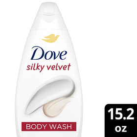 Dove creamy lather close-up showing silky texture and moisturizing benefit