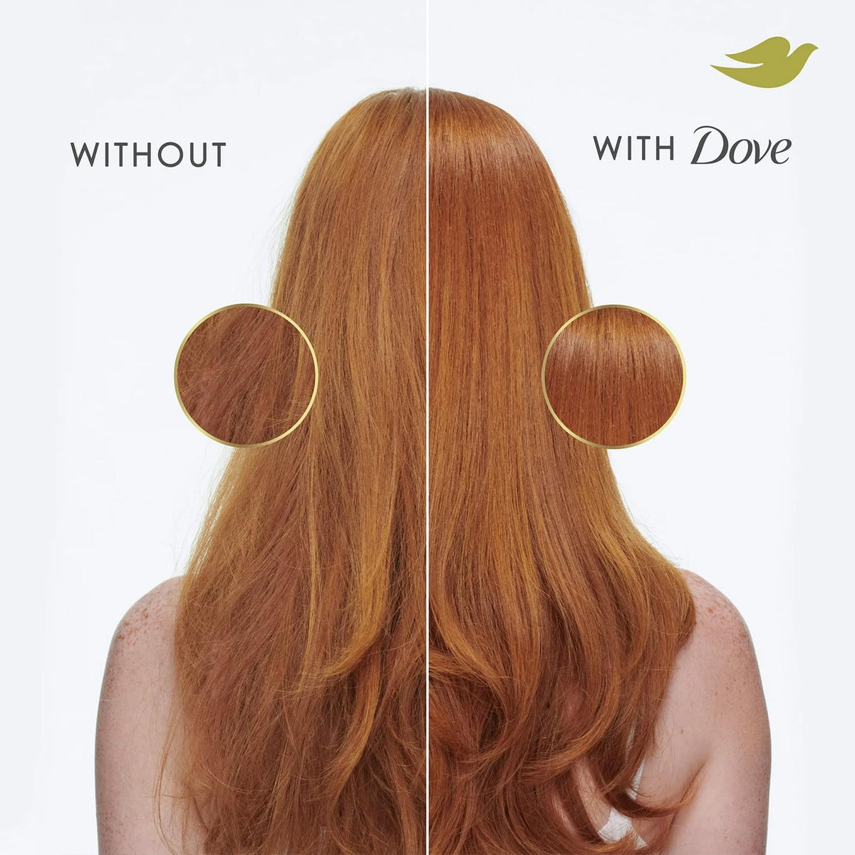 Dove product in hand to show size and travel-friendly proportions