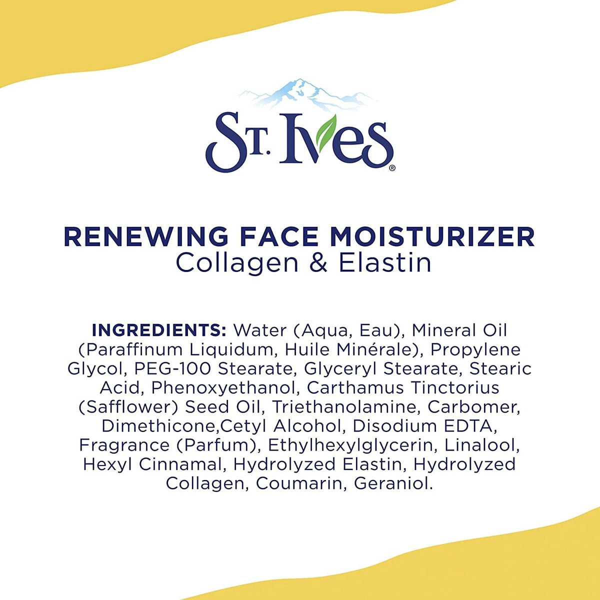 Dove St Ives safflower oil ingredient visual emphasizing nourishing moisture