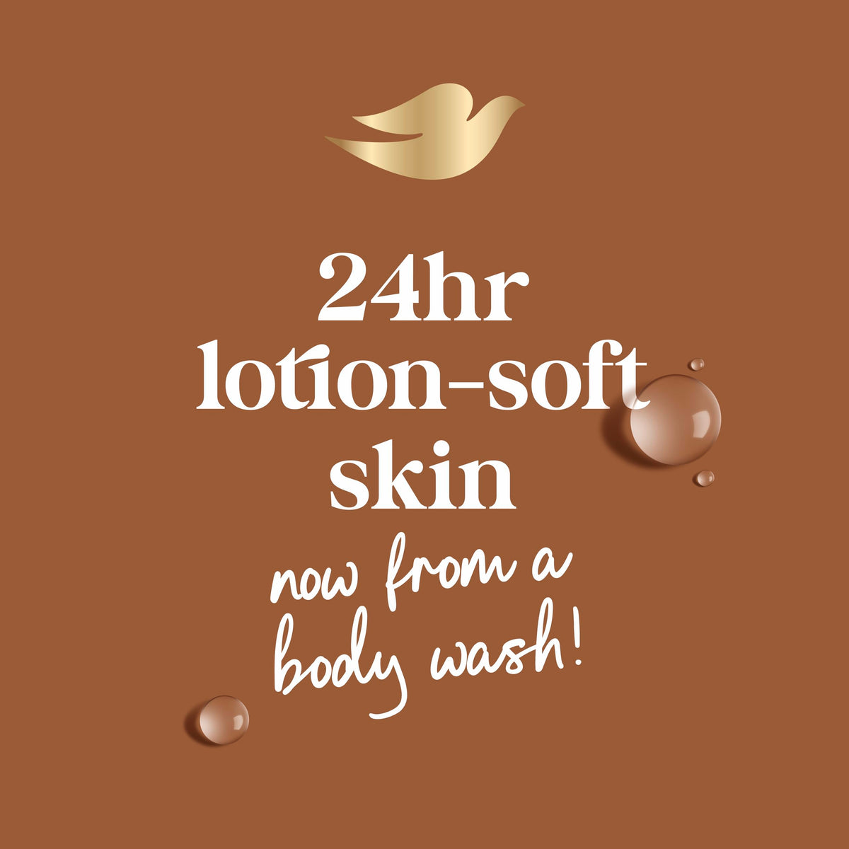 Dove creamy lather close-up highlighting moisturizing texture and softness