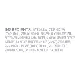 Dove Ultra Gentle fragrance-free symbol emphasizes sensitive-skin friendly benefit