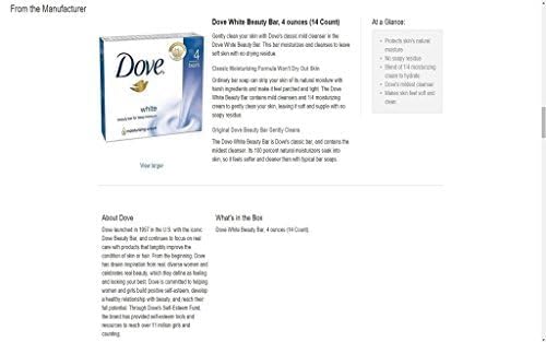 Dove bar close-up lather demonstrating gentle moisturizing cleanse