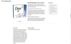 Dove bar close-up lather demonstrating gentle moisturizing cleanse