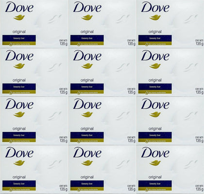 Dove white cream bar front packaging showing brand and benefits