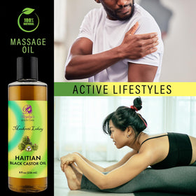 Massaging Doyley's oil into nails and cuticles to strengthen and hydrate