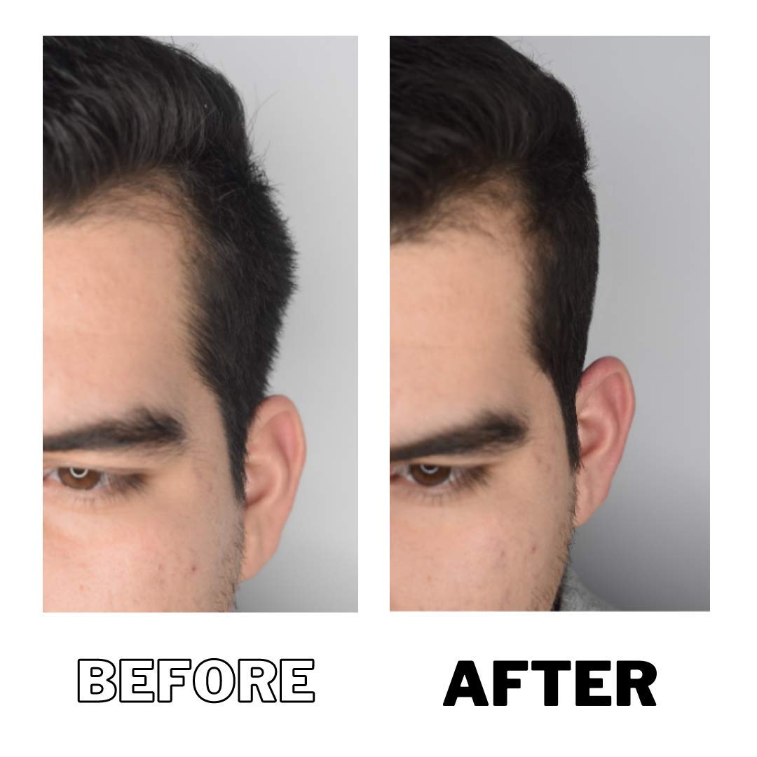 DPERM hair texture and shine detail illustrating hydrated finish